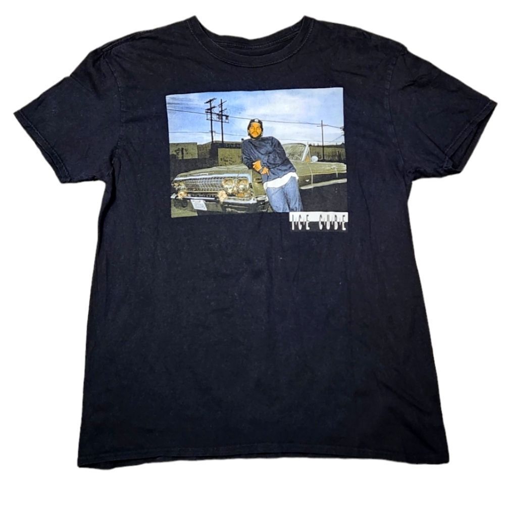 Ice Cube T Shirt Men's El Camino Boys‎ N The Hood Graphic Tee Black XL